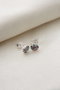 Heliophilia Silver Pendientes de Plata de Ley 925 con Rodio, 5,9 mm